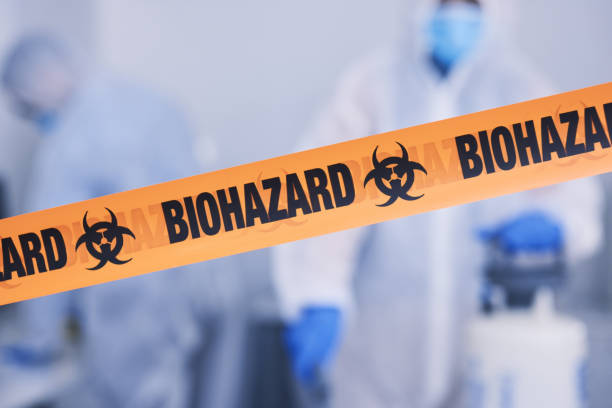 Professional Infectious Disease Decontamination technician working in Marshall, MI